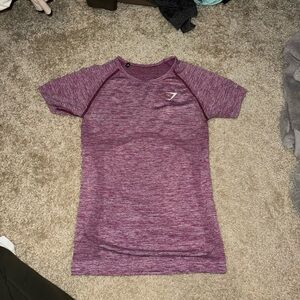 Purple Gymshark Athletic T-Shirt